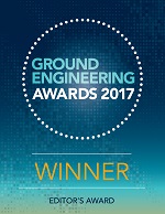 Ground Engineering Awards 2017 Winner