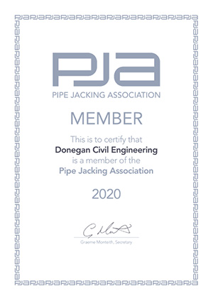 Pipe Jacking Association Member - 2020